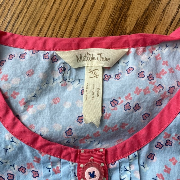 Girls Matilda Jane top summer sleeveless size 10 tank ditzy floral - Picture 3 of 8